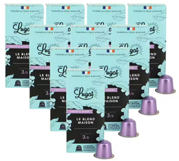 100 capsules compatibles Nespresso® Le Blend Maison pour professionnels - CAFÉS LUGAT