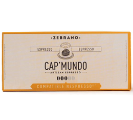 10 capsules Zebrano - compatibles Nespresso® - CAP MUNDO
