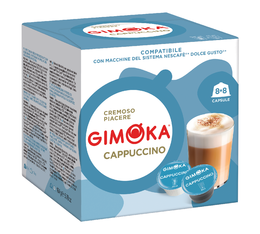 16 capsules cappuccino Dolce Gusto® - Cappuccino Classique - GIMOKA