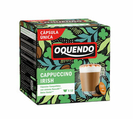 12 capsules Cappuccino Dolce Gusto compatibles OQUENDO - Cappuccino Irish Cream