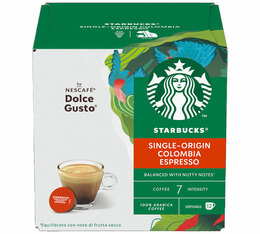 Starbucks Dolce Gusto pods Colombia Espresso x 12 coffee pods