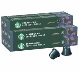 80 Capsules compatibles Nespresso® Espresso Roast -Starbucks