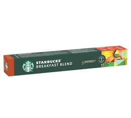 10 Capsules compatibles Nespresso® Breakfast Blend - Starbucks