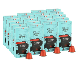 200 capsules compatibles Nespresso® Le Blend Italien pour professionnels - CAFÉS LUGAT