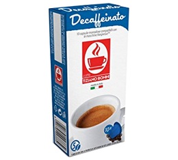 Capsules compatibles Nespresso® Decaffeinato x10