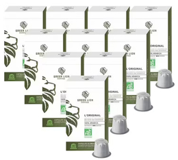 100 capsules compatibles Nespresso® L'Original pour professionnels- GREEN LION COFFEE