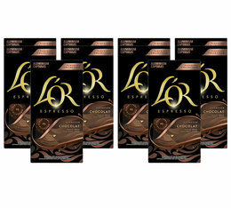 100 Capsules compatibles Nespresso® - Chocolat - L'Or Espresso