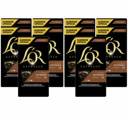 100 capsules compatibles Nespresso® Lungo Estremo - L'Or Espresso