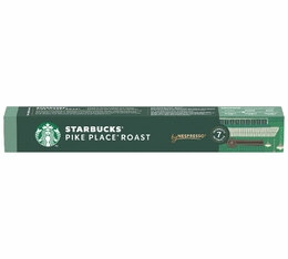 10 Capsules compatibles Nespresso® Pike Place -Starbucks