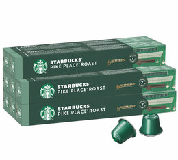Starbucks Nespresso® Compatible Pods Pike Place Value Pack x 80