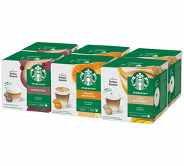 Pack découverte 72 capsules Starbucks Dolce Gusto® compatibles