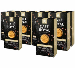 100 Capsules compatibles Nespresso® Espresso Gourmand par Cyril Lignac - Café Royal