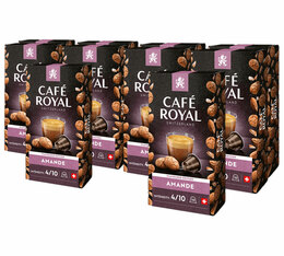 100 Capsules compatibles Nespresso® - Café Amande - Café Royal