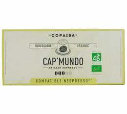10 capsules compatibles Nespresso® Copaiba BIO - Cap Mundo
