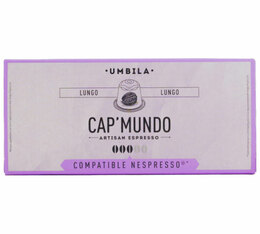 10 capsules compatibles Nespresso® Umbila - Cap Mundo
