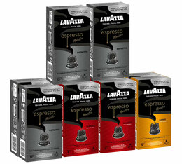 100 capsules compatibles Nespresso® Pack démarrage - Lavazza