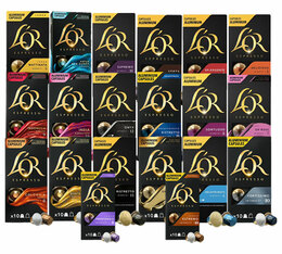 200 - Capsules compatibles Nespresso® Assortiment - L'Or Espresso
