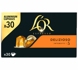 30 Capsules compatibles Nespresso® Delizioso- L'Or Espresso