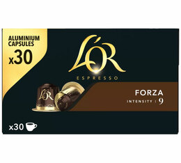 30 Capsules compatibles Nespresso® Forza - L'Or Espresso