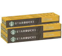 80 Capsules compatibles Nespresso® Blonde Espresso Roast -Starbucks