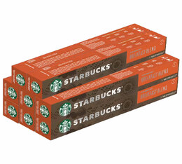 80 Capsules Starbucks compatibles Nespresso® - Breakfast Blend