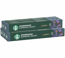 50 Capsules Starbucks compatibles Nespresso® - Espresso Roast