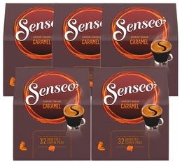 160 dosettes souples saveur caramel  - SENSEO