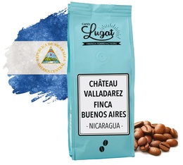 Café en grains : Nicaragua - Château Valladarez (Finca Buenos Aires) - 250g - Cafés Lugat