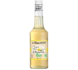 Guiot Syrup Organic Lemon for Lemonade - 50 cl