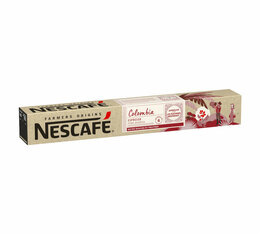 10 Capsules compatibles Nespresso® - Colombia - NESCAFE FARMERS ORIGINS