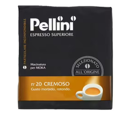 2x250g café moulu N°20 Cremoso - PELLINI