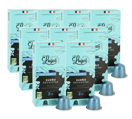100 capsules compatibles Nespresso® Deca bio Sueño pour professionnels - CAFÉS LUGAT