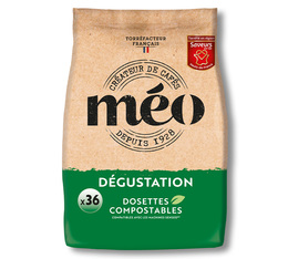 36 dosettes souples Degustation - CAFES MEO