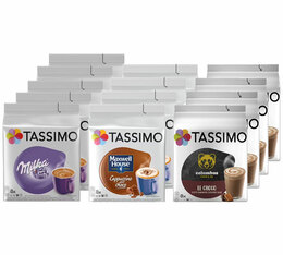 Pack découverte 104 dosettes Tassimo - Boissons chocolatées  - TASSIMO 