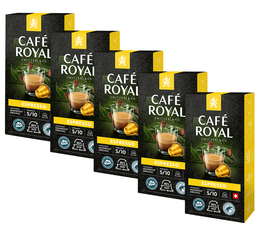 Café Royal 'Espresso' aluminium Nepresso® compatible pods x50
