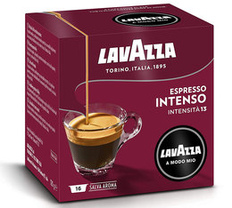 16 capsules café A Modo Mio Lavazza Intenso - LAVAZZA