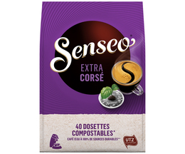 40 dosettes souples Extra Corsé - SENSEO 