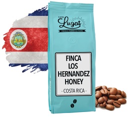 Café en grains : Costa Rica - Finca Los Hernandez Honey - 250g - Cafés Lugat