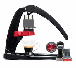 Flair Espresso Classic Black Manual Espresso Maker With Pressure Kit