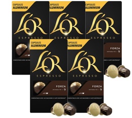 50 capsules compatibles Nespresso® Forza - L'OR ESPRESSO
