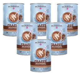 Lot de 6 boîtes de Milk Shake Chocolat 6x1Kg - Monbana