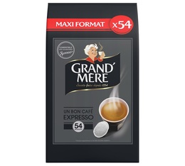 54 dosettes souples Expresso - CAFE GRAND-MERE