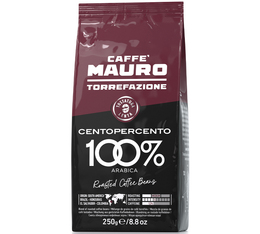 250g Café en grain 100% Arabica Centopercento - Caffe Mauro