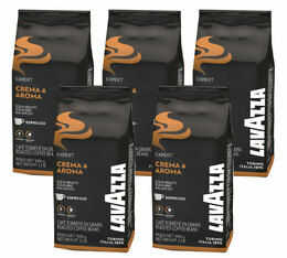 5Kg café en grain pour professionnels Crema & Aroma - LAVAZZA