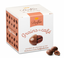 Grains de café enrobés de chocolat au lait - DOLFIN