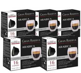 Pack Capsules Gran Riserva Arabica x80 - Caffè Corsini pour Nescafe® Dolce Gusto®