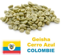 Café vert 100% Geisha - Cerro Azul  - Colombie - 250g