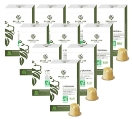 100 capsules compatibles Nespresso® L'Original - GREEN LION COFFEE