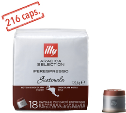 216 Capsules Iperespresso Monoarabica Guatemala - ILLY