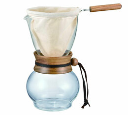 Cafetière filtre manuelle HARIO Drip Pot avec filtre en tissu 4 tasses